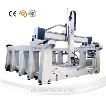 Heavy Structure 3D Mould Making 4 Axis CNC Machinery