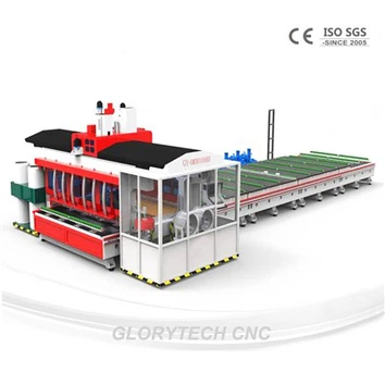 5 Axis Composite Sandwich Panel CNC Cutter Machine With Cutting Saw